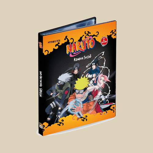 Naruto Mythos TCG Konoha Shidō Collector Binder Sammelalbum