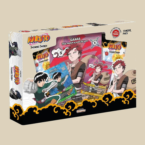 Naruto Mythos TCG Shinobi Shiren Starter Pack Gaara vs Rock Lee 1st Edition Englisch