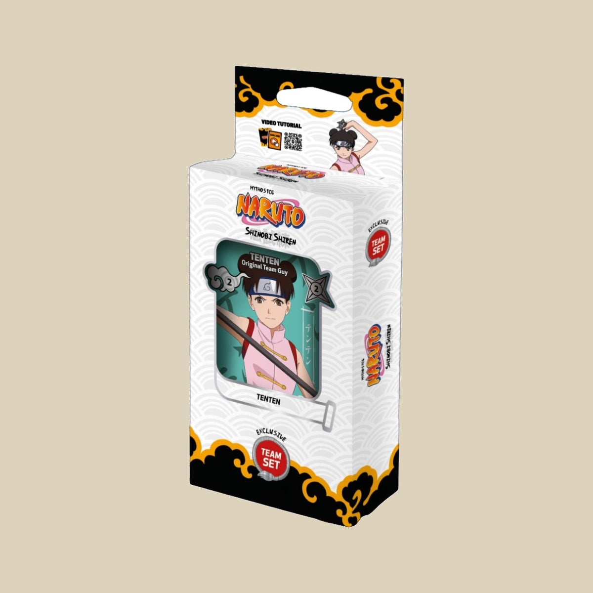 Naruto Mythos TCG Shinobi Shiren Team Set Tenten 1st Edition Englisch
