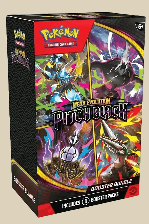 Pokémon TCG Mega Evolution Pitch Black Booster Bundle mit sechs englischen Boostern