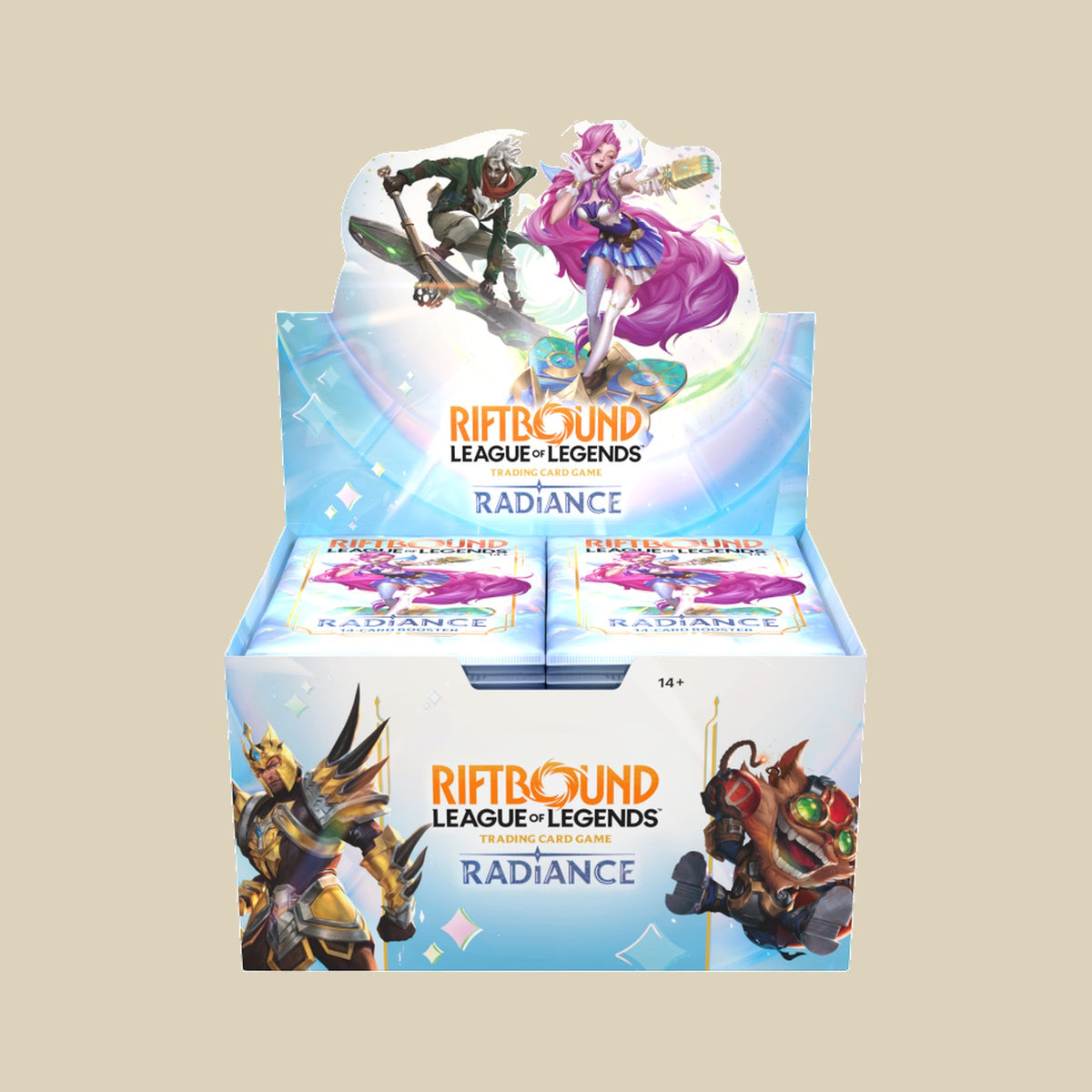 Riftbound League of Legends TCG Radiance Booster Display Englisch mit 24 Packs