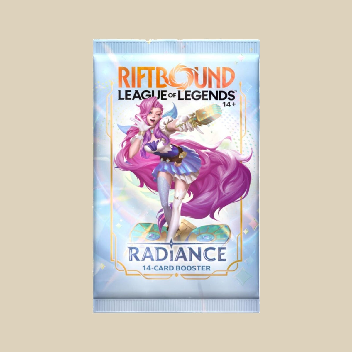 Riftbound League of Legends TCG Radiance Boosterpack Englisch mit 14 Karten