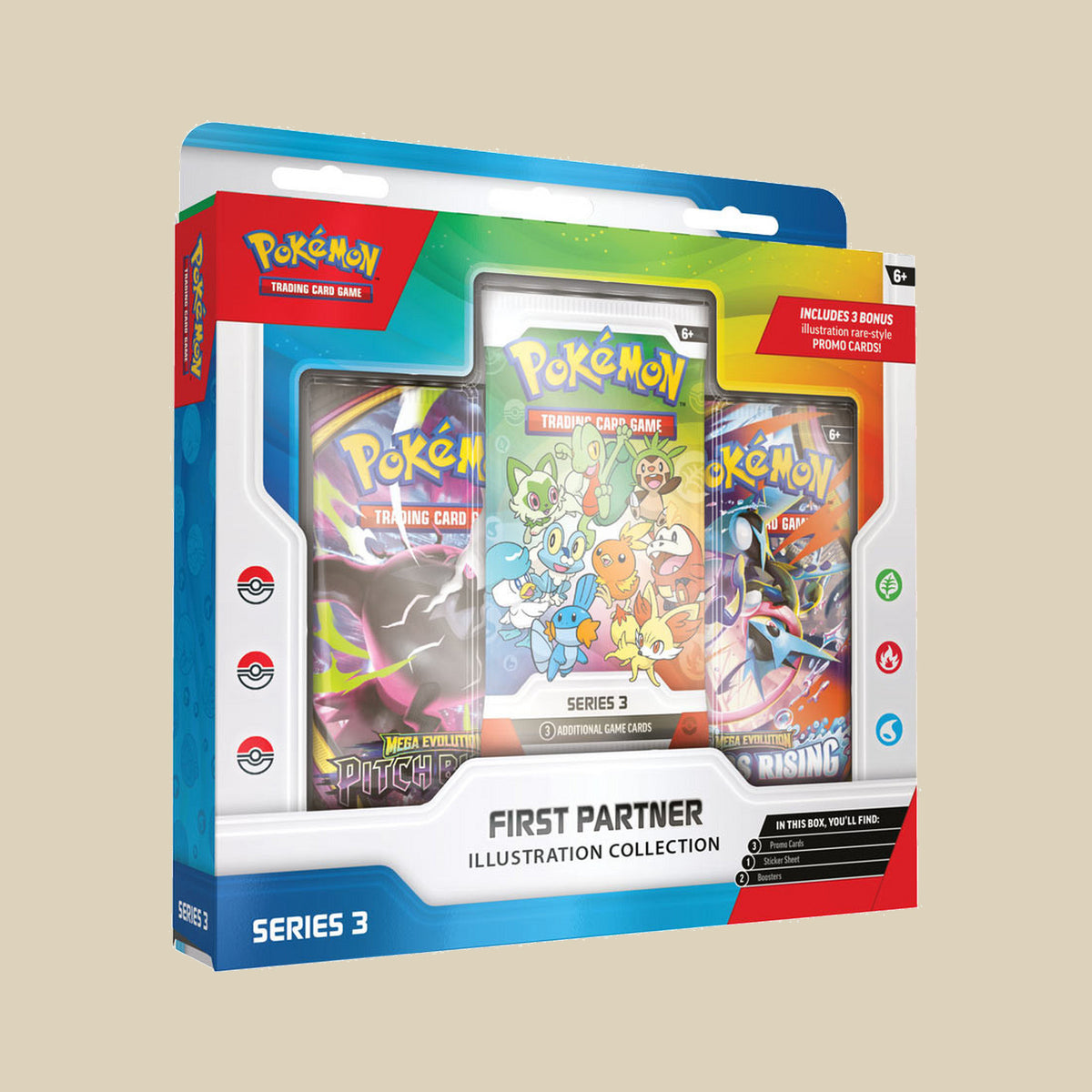 Pokémon TCG First Partner Illustration Collection Series 3 in Englisch