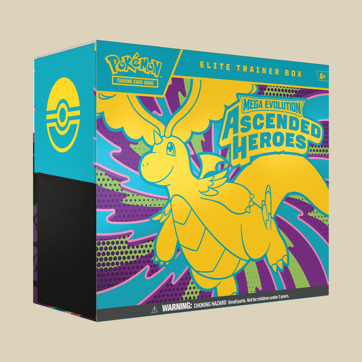 Pokémon TCG Mega Evolution Ascended Heroes Elite Trainer Box Dragonite in Englisch